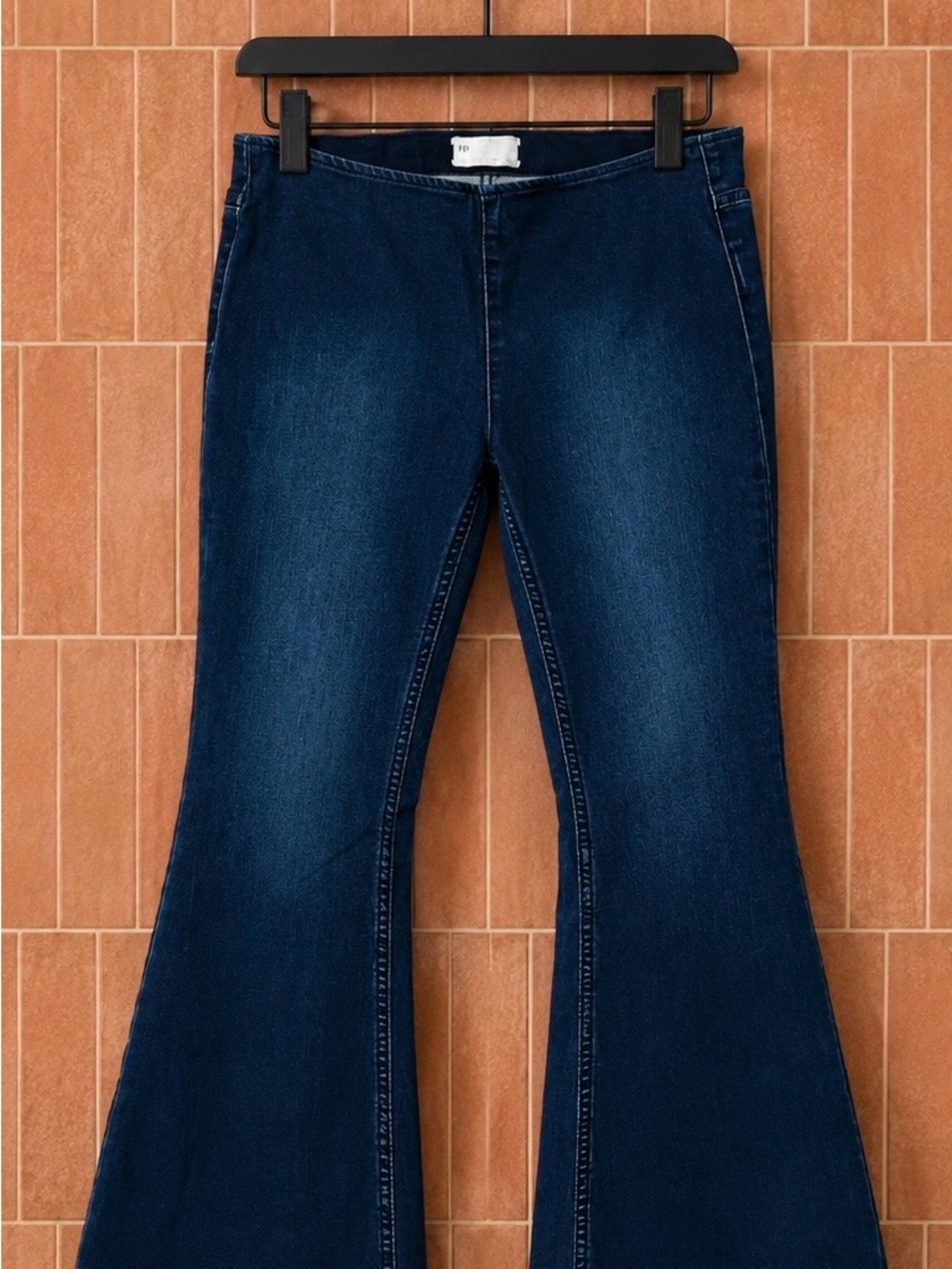 Free People Dark Blue Flare Jeans